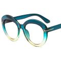 Retro Anti Blue Light Reading Glasses Women Men Oversized Round Eyewear Frames Gradient Eyeglasses Presbyopia Diopter 0 to +6.0. 