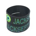 1PC 1 Inch Ink Filled Logo JACKSEPTICEYE Silicone Wristband Wide Green Eyes Games Bracelet Bangels For Gifts SH202. 