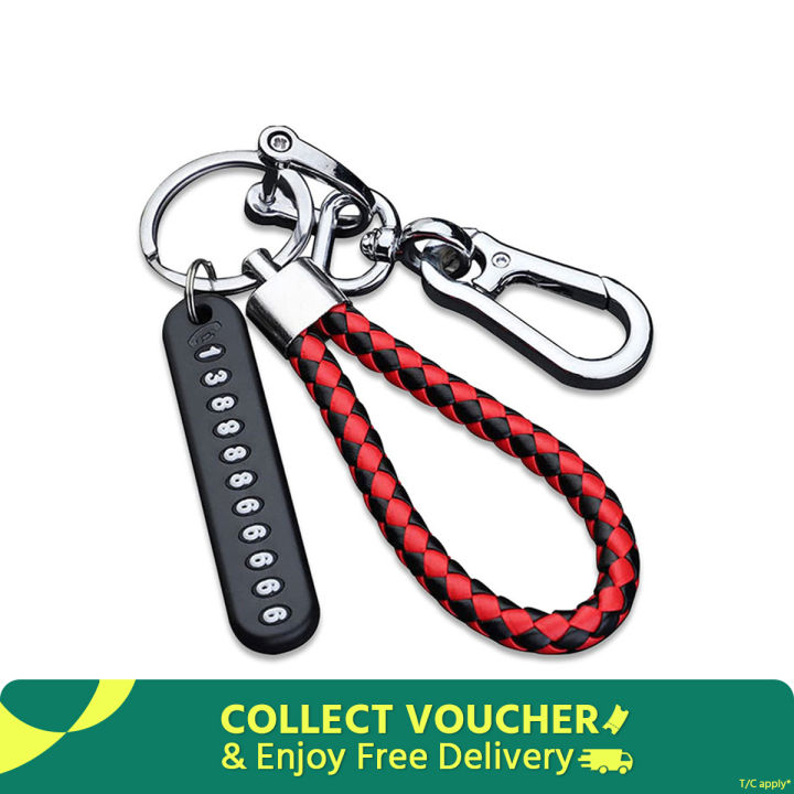 Rings Key Chains Phone Number Bicycle Car Auto Motor Cycle Key Ring Anti-Lost Number Plate Mobile Number