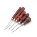 Sewing Tools Mending Shoes Long Handle Awl Diy Goods Making Straight Thread Eye Tools With Hooks. 