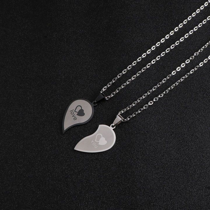 Couples%20Peach%20Heart%20Shape%20Necklaces%20Splicing%20Stainless%20Steel%20Engraved%20Love%20Pendants%20Necklace%20for%20Women%20Girls%20Valentine's%20Day%20Jewelry%20Gift%20Qoddess%20-%20Image%205