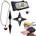 Kit Naruto Accessories  Kunai Shuriken Bandana Head Band Toy. 