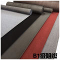 B1Grade Fireproof Carpet Corridor Striped Office Wall Tapestry Studio Bedroom Hotel Hotel Soundproof Flame Retardant Carpet. 