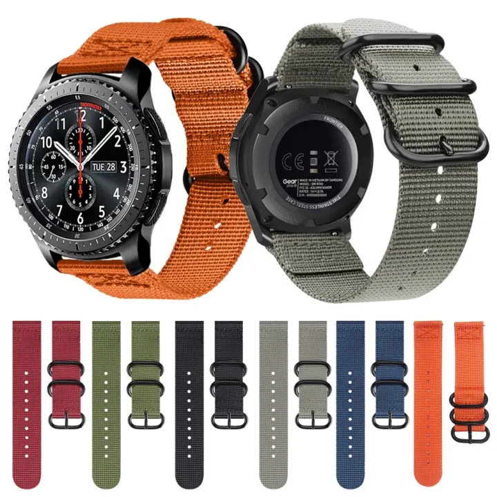 For%20Samsung%20Galaxy%20Watch%20Active%202%2018mm%20/%20Gear%20S3%20Nylon%20Three-ring%20Watch%20Band(Black)%20-%20Image%208