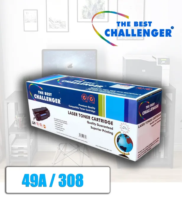 Challenger%2049A/308%20Laser%20Toner%20Cartridge%20For%20:%20Canon%20LBP%203300%20Printer%20-%20Image%202