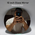 Round Shaped Glass Mirror - 3 inch / 4 inch / 5 inch / 6 inch / 7 inch / 8 inch / 10 inch / 12 inch.