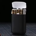 Small Cigarete Case Lighter Integrated USB Rechargeable Windproof Lighter Creative Split Cigarete Lighter Men's Gadget.
