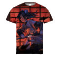 Japanese Anime Ghost Character Print Street Short Sleeve Men'S And Women'S T-Shirt Big Size Summer Cartoon Print Trend T. 