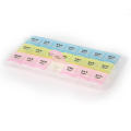Portable 21/28 Grids Plastic Pi_ll Box 7 Days Weekly Pi_ll Case Organizer Travel Pi_ll Container. 