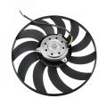 Right Small Auxiliary Radiator Cooling Fan Assembly.
