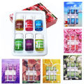 6pcs Perfume Aroma Fragrance Essential Oil Set for Aromatherapy Humidifier Water Soluble Home Room Car Air Freshener. 