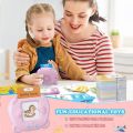 Panda Shape New Children's Early Education Learning Card Machine With Vietnamese English Cantonese Spanish Indonesian Arabic SnowWhite.