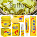 Sulfur Antibacterial Cream Soap Spray Set Psoriasis Eczema Anti-itch Relief Rash Urticaria Desquamation Ointment Body Skin Care.