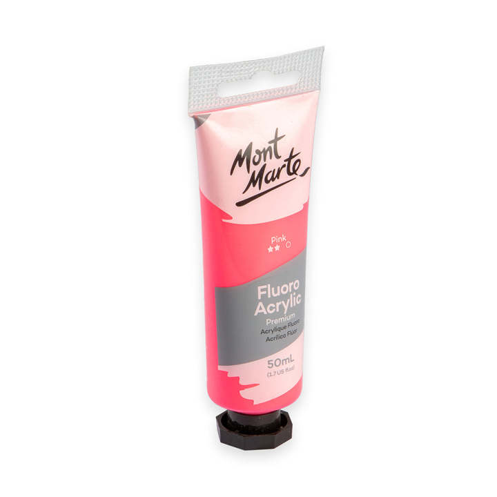 Mont%20Marte%20Fluro%20Acrylic%20Paint%2050ml-Pink%20-%20Image%202