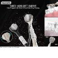 Three-Sided Toothbrush with Soft Bristles- High-End Toothbrush- Household Three-Head Soft Surface-Fully Wrapped with Teeth-No Dead Ends- Deep Cleaning -2 pcs combo.