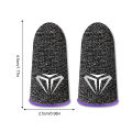 10pcs Mobile Game Fingertip Gloves For PUBG Gamer Sweatproof Anti-slip Touch Screen Finger Sleeve Breathable Gaming Finger Cover.