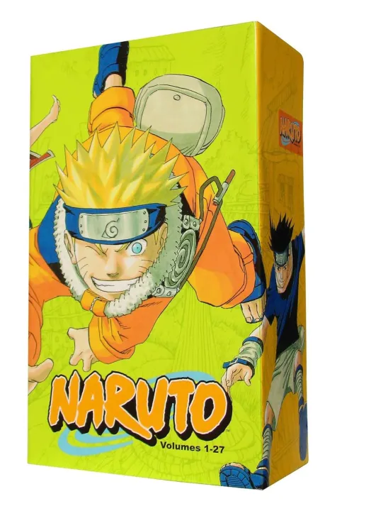 Naruto Box Set Vol 1-27: Volumes 1-27 with Premium: Volume 1 (Naruto Box Sets) Paperback – Box set