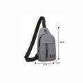 Messenger Bag Sling Bag Chest Pack Picnic Canvas Bag Crossbody Daily Bag Canvas Bags Shoulder Bags Men Bags. 