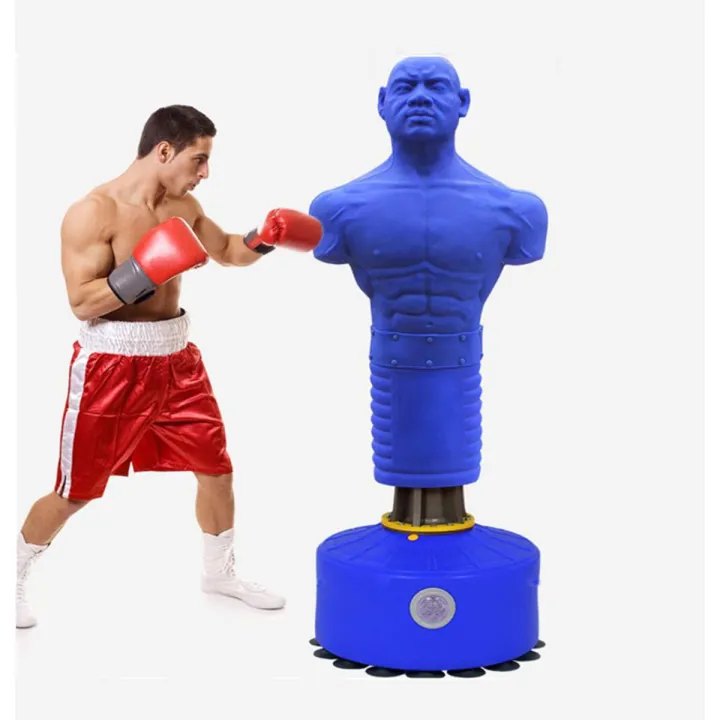 Professional Silicone punching boxing man dummy bob wrestling dummy - Fitness Mart
