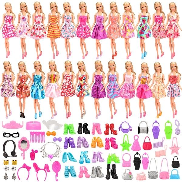 %E3%80%90Serendipity%20party%E3%80%91New%20Arrive%20Fashion%2075%20Items/lots%20=%2015%20Dolls%20Clothes%20Dresses%2010%20Shoes%2010%20Handbags%2040%20Doll%20Accessories%20For%20Barbie%20Dressing%20Game%20-%20Image%207