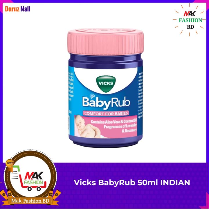 Vicks BabyRub 50ml INDIAN