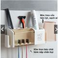1Pcs Wall And Table Pen Holder And Tooth Brush Dispenser. 