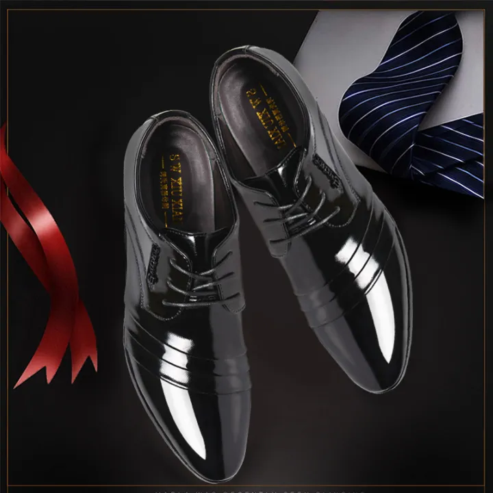New%20plus%20Velvet%20Casual%20Shoes%20Leather%20Shoes%20Men's%20Business%20Formal%20Wedding%20Shoes%20Trendy%20Frosted%20Men's%20Shoes%20One%20Piece%20-%20Image%204