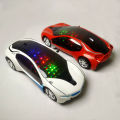 Push and Go Musical Car-Friction Powered Toy Car with Music and LED Lights. 
