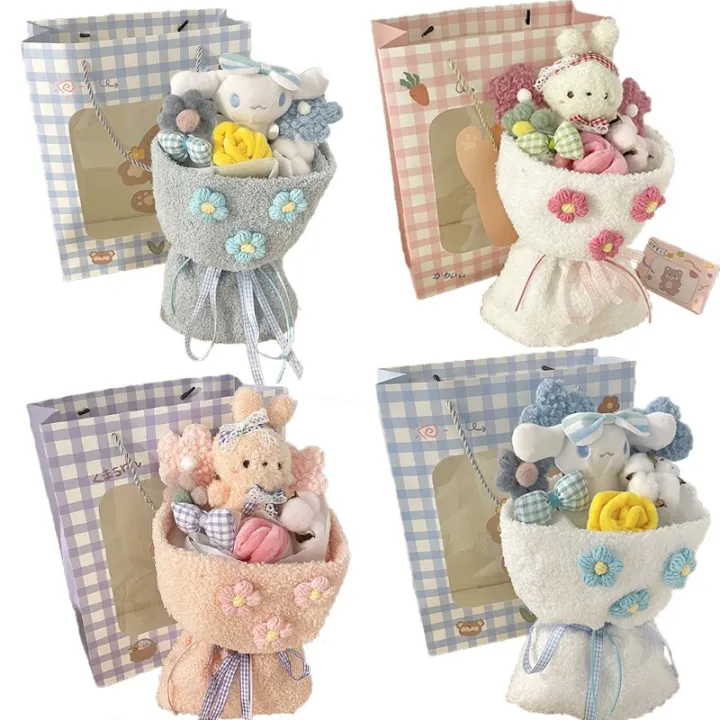 Sanrio%20Kawai%20Cinnamoroll%20Plush%20Dolls%20Bouquet%20For%20Children%20Girlfriend%20Creative%20Cartoon%20Kawaii%20Anime%20Flower%20Christmas%20Gifts%20-%20Image%203