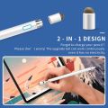 Active Capacitive Pen Stylus IOS Android Compatible Mobile Phone Tablet White + Copper Pen Cap - #2. 