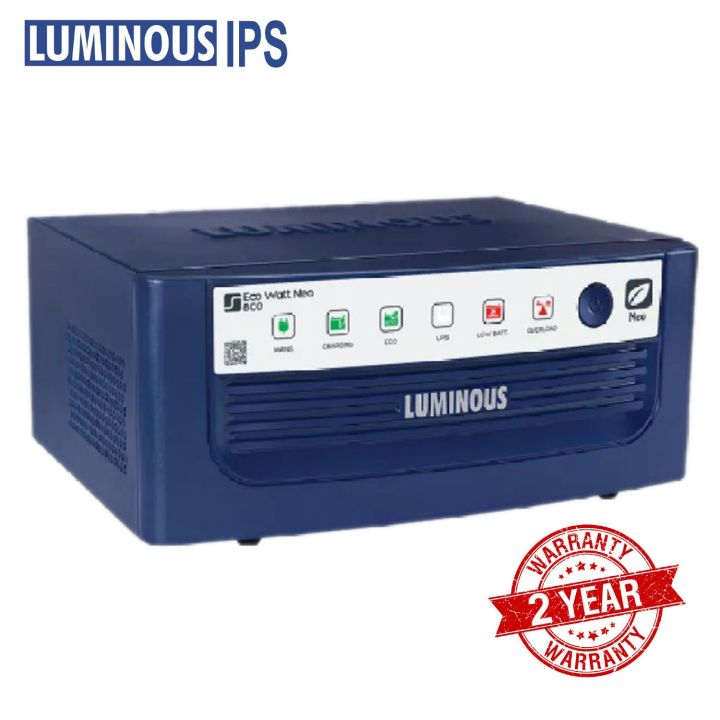 LUMINOUS IPS UPS MACHINE ECO WATT NEO 800 FOR 12V BATTERY