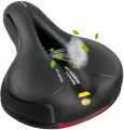 Cycle Seat | Cycle seat Cushion | with Red Reflective Safety Strip Universal Memory Foam Waterproof Breathable Shock Absorbing| Cycle Saddle | Cycle Saddle seat. 