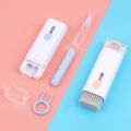 Mechanical 7 in 1 Computer Keyboard Cleaner Brush Kit Clearing Ash Screen Cleaning Headphone Cleaner Kit Keycap Puller Spray Bottle Bluetooth Earphone Brush Pen Dust Removal. 