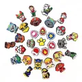 Paw Patrol Chase Crocs Charms Accessories Shoe Buckle Wholesale Sky DIY Cartoon Sneakers Shoes Decoration Kids X-mas Party Gift. 