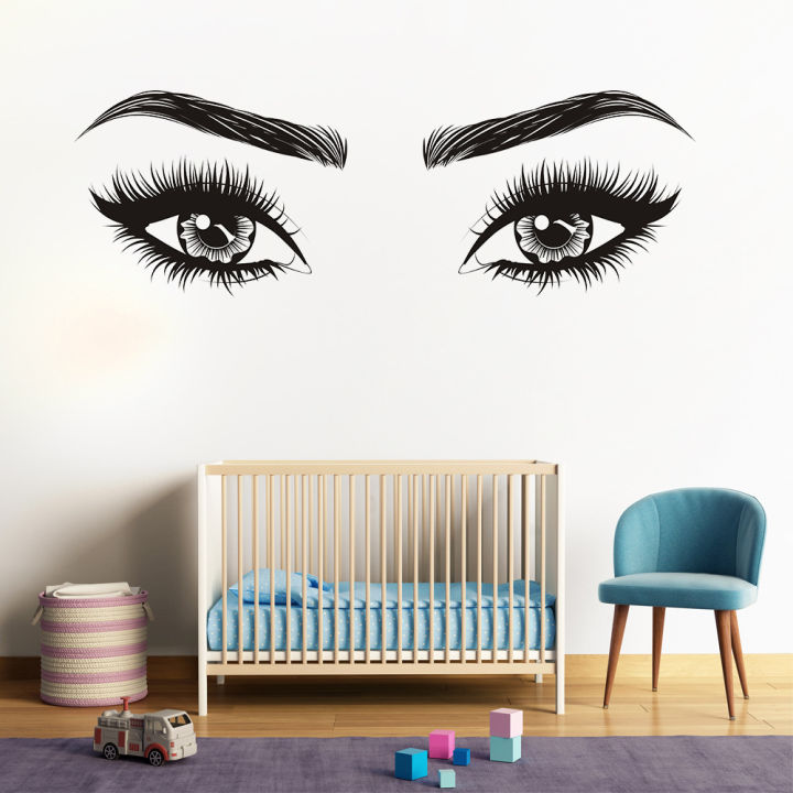 Fashion%20Girls%20Lash%20Brows%20Eyes%20Wall%20Stickers%20Living%20Room%20Decoration%20Decals%20for%20Furniture%20Sticker%20Decoration%20Eyebrows%20Store%20Decor%20-%20Image%206