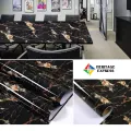 Self Adhesive ( 10 SQF ) Furniture Wrap Wallpaper Wall Sticker Water Proof Toilet Bath Room Contact Paper Furniture Kitchen Cabinet Table Top Wrap Decal Vinyl - Sticker - Sticker. 