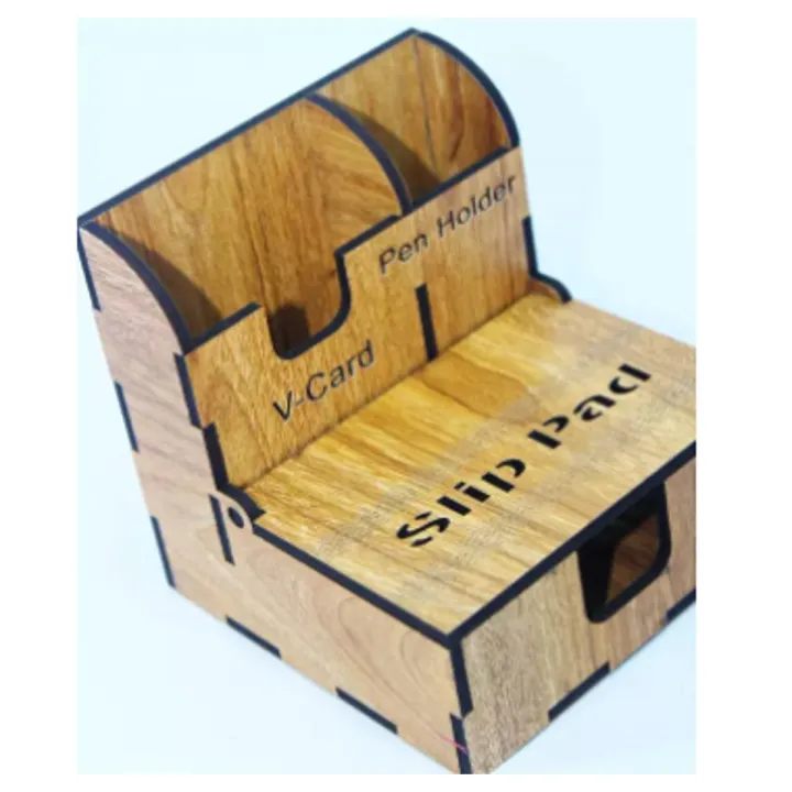 Wooden%20Desk%20Card%20Holder%20with%20Pen%20Holder%20-%20Image%203