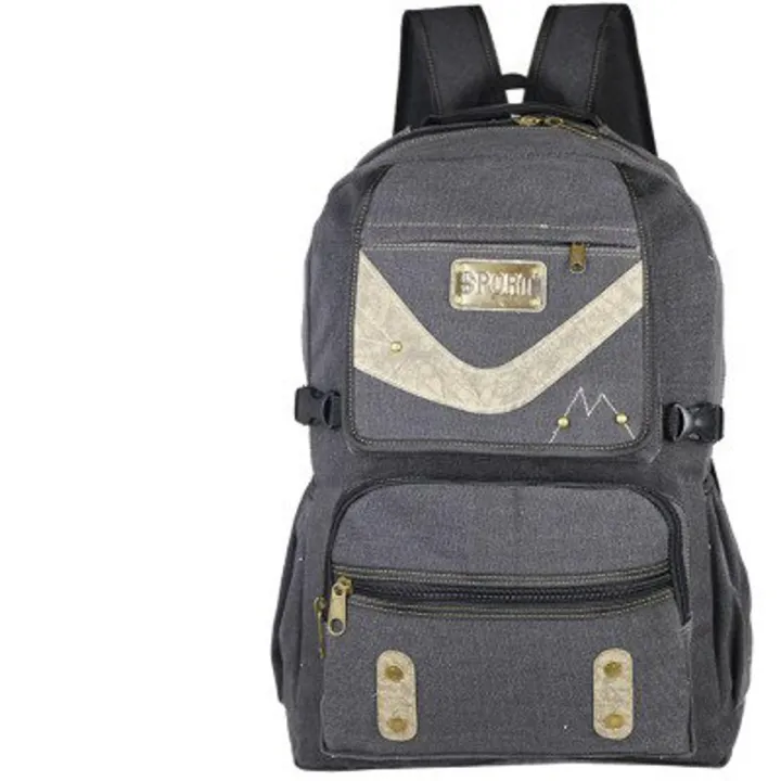 【DM bag factory Store】50 large capacity canvas backpack men's bag ...