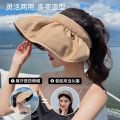 Sun Protection Sun Hat like Bonnet Fisherman Beach Hat UV Protection Cover Face Air Top Sports Sun Hat Adjustable Headband. 