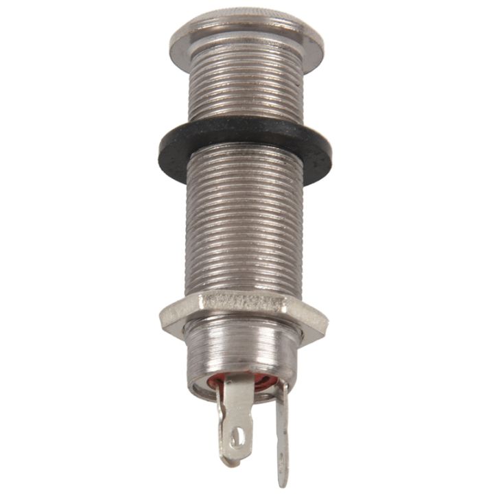 Electric%20Guitar%20Jack%20Chrome%20Threaded%20Cylinder%20Output%20Input%20Jack%20Plug%20Sockets%201/4%20inch%20for%20Electric%20Guitar%20-%20Image%203