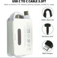 Samsung Super Fast Charger (25W PD) with Type C cable. 