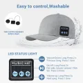 New Multifunctional Outdoor Hat with Bluetooth Speakers Detachable Wireless Adjustable Music Baseball Cap Running Sports Gift. 