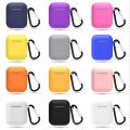 Silicone TWS Bluetooth Earbuds Case with Hook  Case Cover, Earphone Case. 