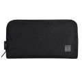 WiWU Alpha Tech Pouch Electronics Organizer Travel Bag for Macbook Accessories - black. 