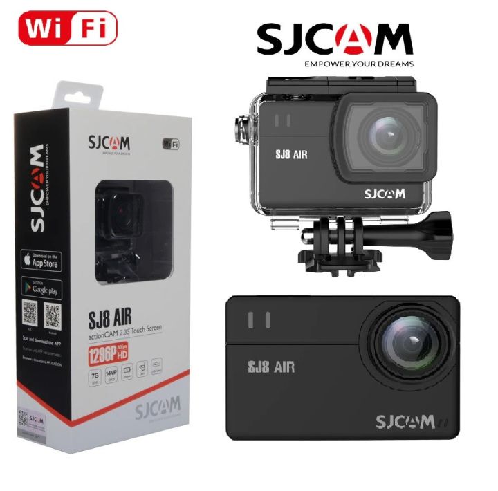 SJCAM SJ8 Air Action Camera WiFi Remote Helmet Camera Ultra HD 1296P 30FPS Extreme Sports DV Waterproof Camera