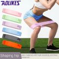 【Free-delivery】 Leg Exercises Yoga Tension Band Fitness Lifting Buttocks Pull Strap Shaped Leg Exercise Latex Tension Ring Sports Enthusiasts.