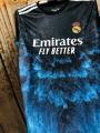 Real Madrid Football Club Short Sleeve New Galaxy Edition 2024 /25 Home Jersey/Kit - Jersey Football - Jersey. 