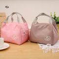 《BK 》Portable Handheld Cool Thermal Insulated Lunch Bento Bag Outdoor Storage Handbag. 