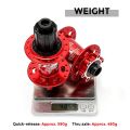 TANKE Bicycle 4 Bearing Hub 120 Ring Quick Release Barrel Shaft Colorful Aluminum Alloy Mountain Bike Hub Accessories. 