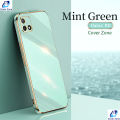 Hontinga for Realme C20 / C20A Back Cover Luxury 6D Plating Fashion Racing Side Pattern Soft Case Silicone Square Phone Cases. 